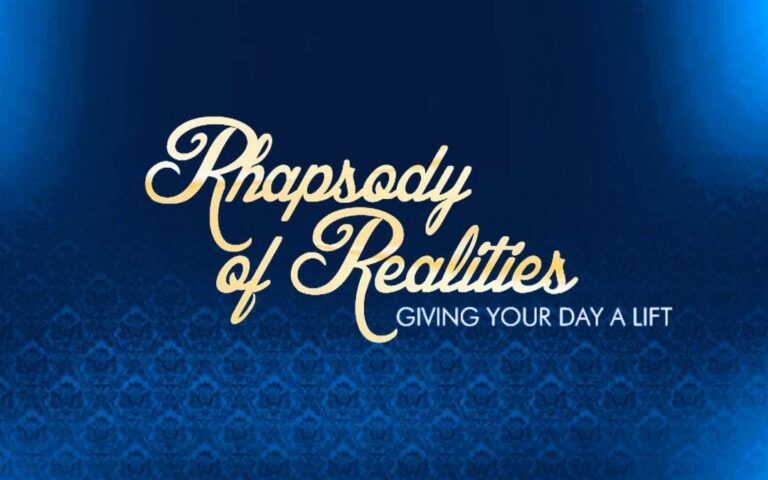RHAPSODY OF REALITIES   FOR EARLY READERS MONDAY, APRIL 29TH